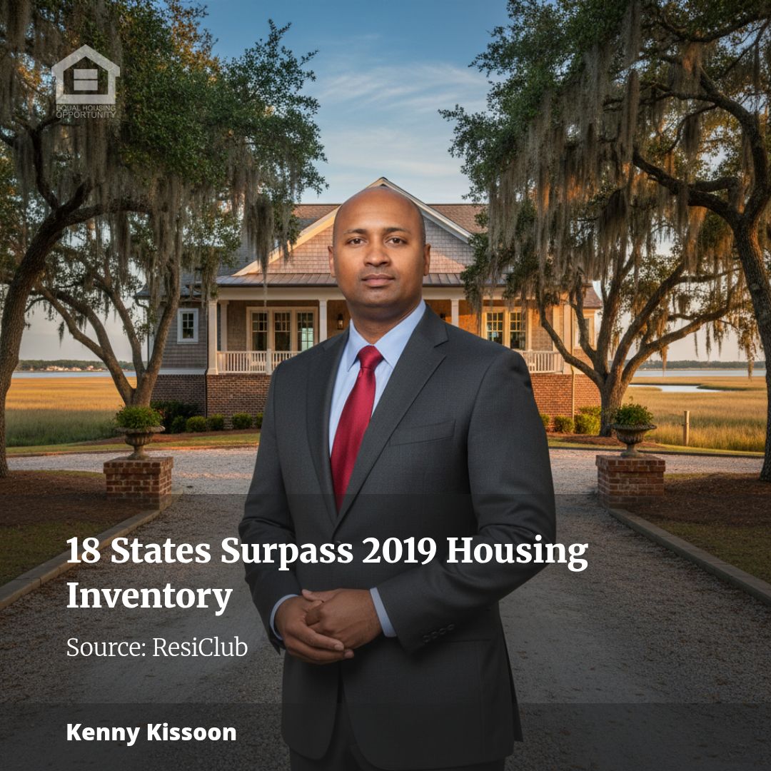 The 18 states back above pre-pandemic 2019 housing inventory levels